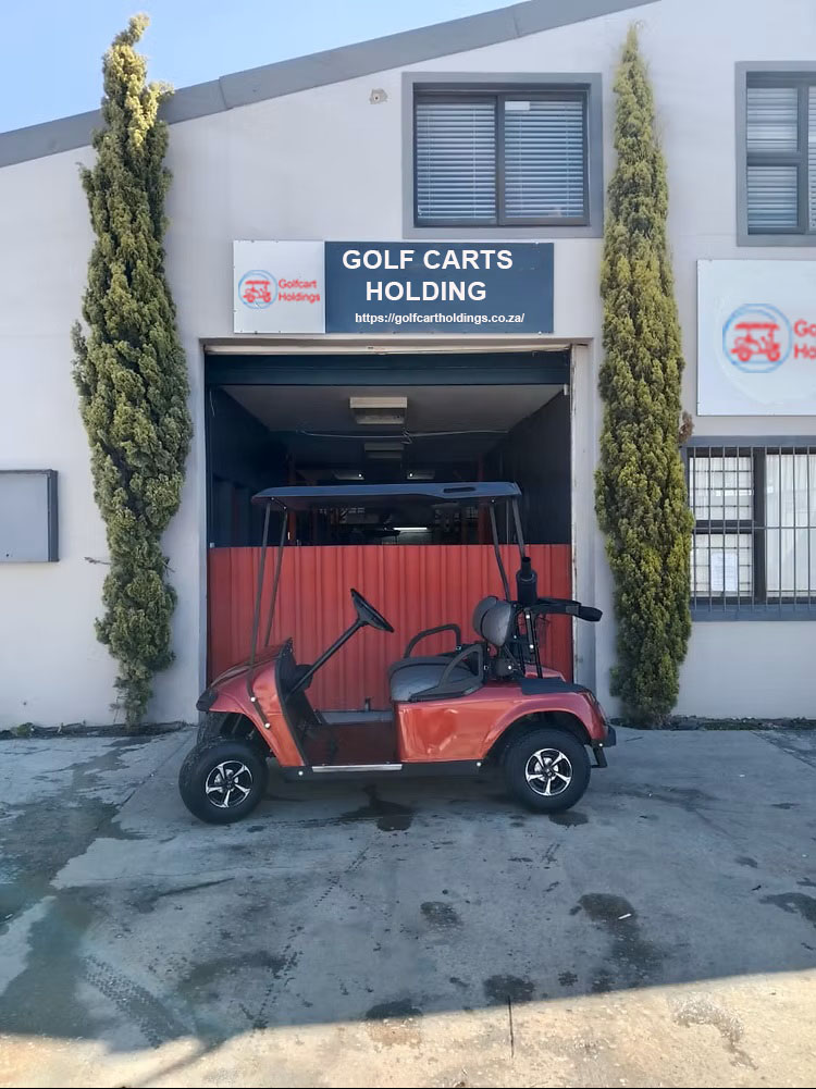 2 Seater Metalic Red Ezgo for sale