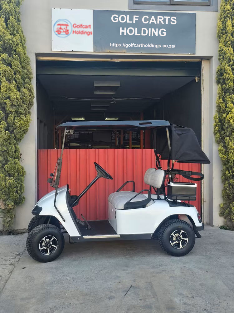 two Seater White Ezgo TXT for sale