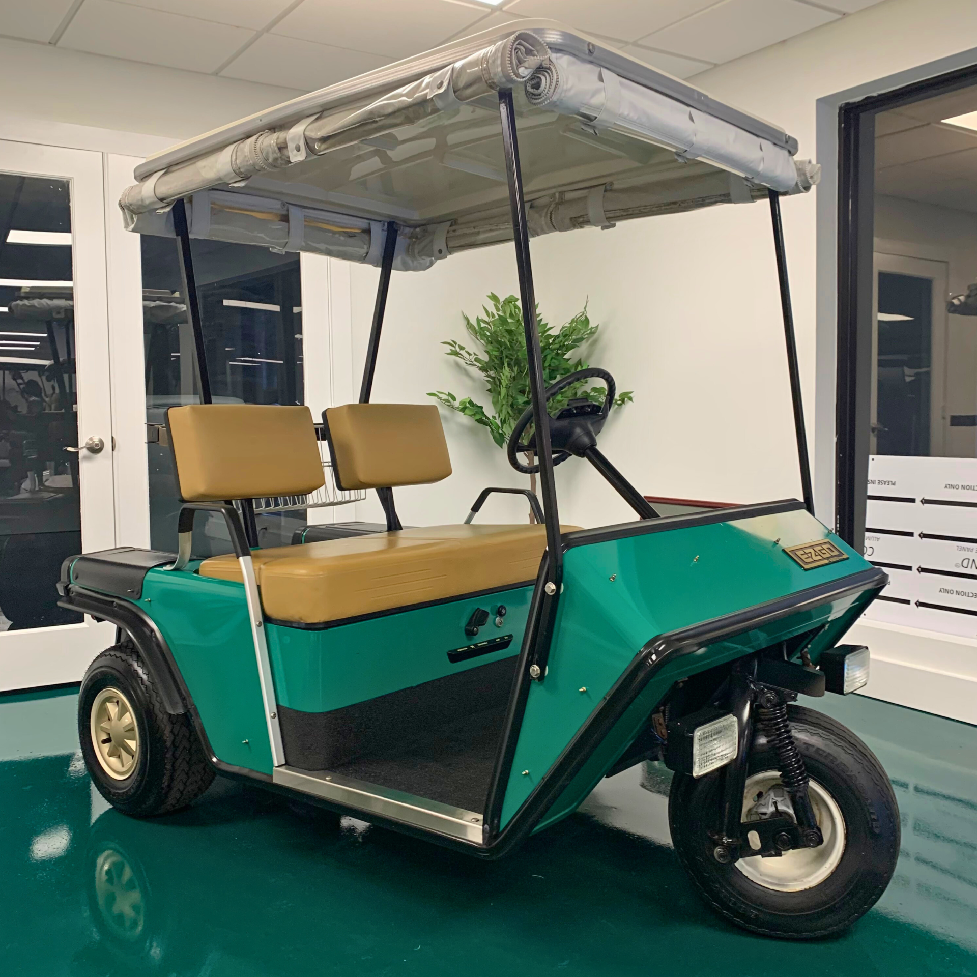 1988 E-Z-GO Marathon Golf Cart Electric 2 Seater for sale