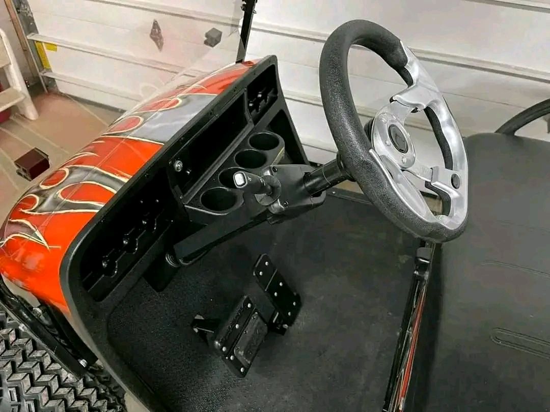 2020 EZGO TXT Custom Lifted Golf Cart for Sale - Image 4