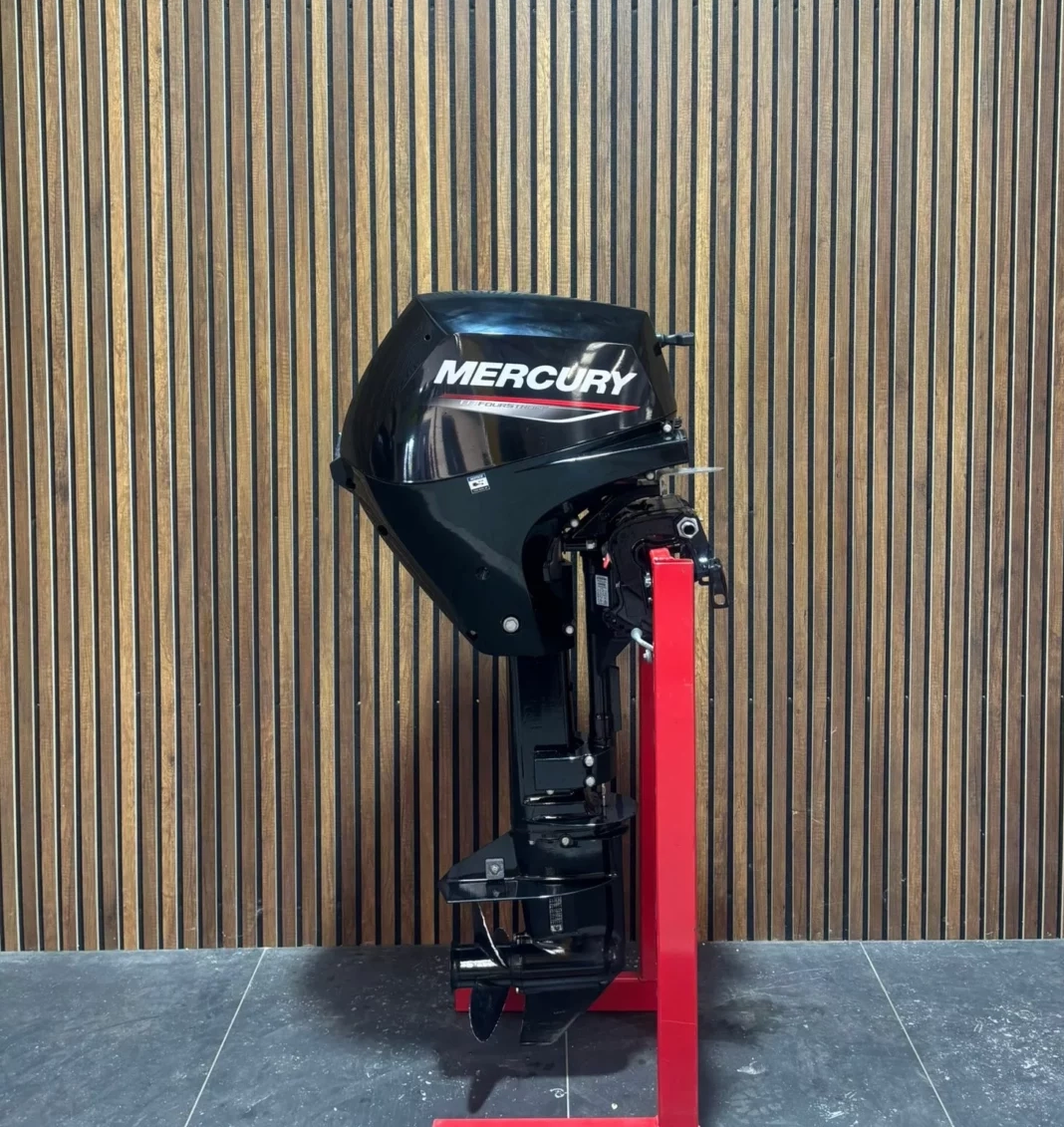 Mercury F15EL Outboard Engine Low Hours 4-Stroke Motor for Sale